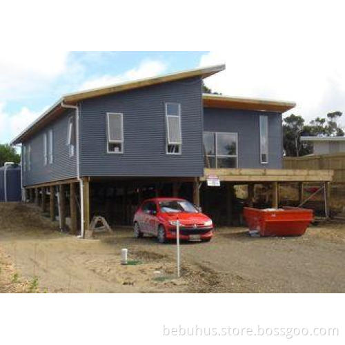 Wind Resist Two Storey Light Gauge Steel Villa , Light Weig
